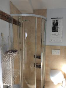A bathroom at Appartamento Bosco Fontana a Predazzo