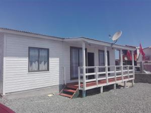 Το κτήριο όπου στεγάζεται  η παραθεριστική κατοικία