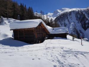 Chalet Biene - Swiss Alp Chalet with Sauna and Jacuzzi talvel