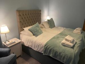 Кровать или кровати в номере 3, Glenthorne House, Salcombe