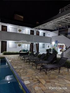 Bazén v ubytování Hotel Pousada Porto da Lua nebo v jeho okolí