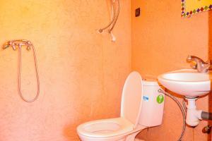 Koupelna v ubytování Kasbah Du Roches Armed