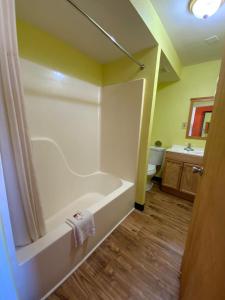 Ванная комната в Indian Mound Motel