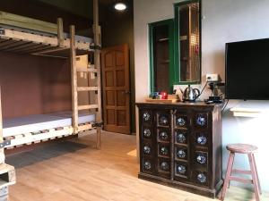 Una cocina o zona de cocina en 池上5159懷舊民宿 請勿用阿勾達訂房