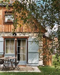 Jardín al aire libre en Les chalets d'Arrens
