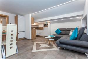 Kuchyň nebo kuchyňský kout v ubytování Ferienwohnung Steinplatte