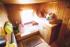 Posezení v ubytování Krummholzhütte
