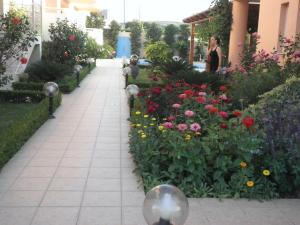 Zahrada ubytování Golden Rose Suites