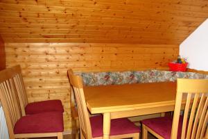Posezení v ubytování Krummholzhütte