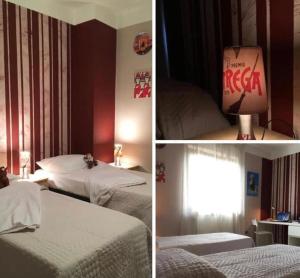 Postel nebo postele na pokoji v ubytování B&B Benevento