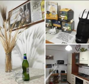 Kuchyň nebo kuchyňský kout v ubytování B&B Benevento