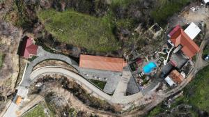 Letecký snímek ubytování Vila Sofia Gllava - Resort