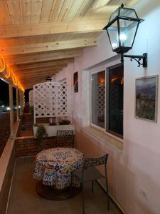Posezení v ubytování Vila Sofia Gllava - Resort