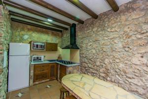 Kuchyň nebo kuchyňský kout v ubytování Casa Rural Cortijo Pesquera