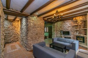 Posezení v ubytování Casa Rural Cortijo Pesquera