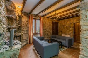 Posezení v ubytování Casa Rural Cortijo Pesquera