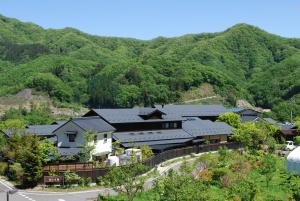 Paesaggio naturale nelle vicinanze del ryokan