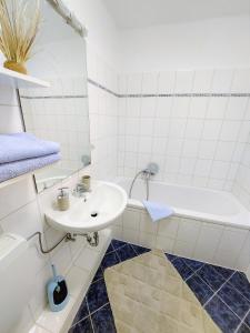Phòng tắm tại Ferienwohnung Seestern 78