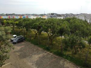 Landskap semula jadi dekat dengan apartmen