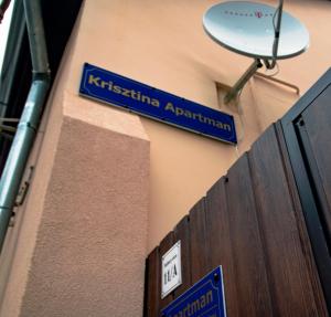 Certifikát, ocenenie alebo iný dokument vystavený v ubytovaní Krisztina Apartman