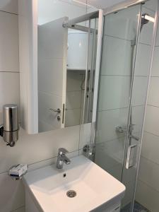 Een badkamer bij Apartmani Miletić A7