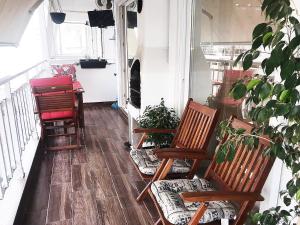 Χώρος καθιστικού στο Mediterranean Stars 2 APARTMENT