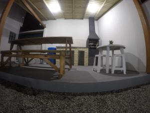 Fitness centrum a/nebo fitness zařízení v ubytování Florianópolis Pousada Moçambeach