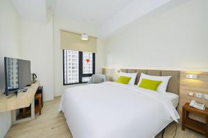 Postel nebo postele na pokoji v ubytování Hotel Z