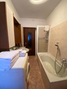 Ванна кімната в Appartamento Pista Stelvio