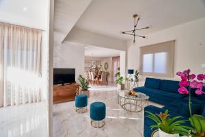 TV/trung tâm giải trí tại Villa Calliope