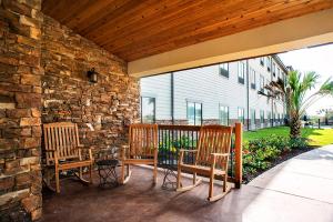 Balkón nebo terasa v ubytování Comfort Inn & Suites