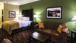 Postel nebo postele na pokoji v ubytování Comfort Inn & Suites + 20 fotografií