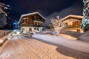 Villa Marmarole a Calalzo v zimě