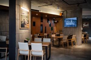 TV a/nebo společenská místnost v ubytování YZ SPA House