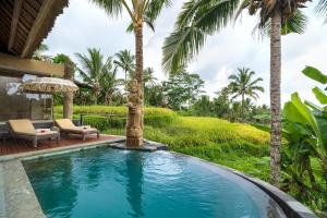 Bazén v ubytování Puri Gangga Resort Ubud nebo v jeho okolí