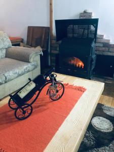 Posezení v ubytování Chalet Breza