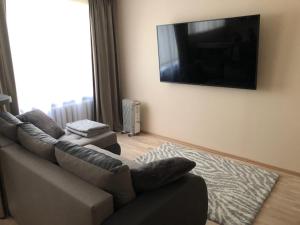 TV a/nebo společenská místnost v ubytování Narva mnt 23’’