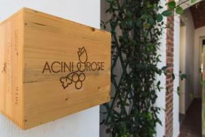Acini e Rose tanúsítványa, márkajelzése vagy díja