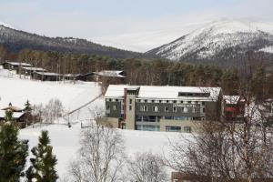 Dombås Hotel om vinteren