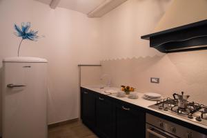 A kitchen or kitchenette at Acini e Rose