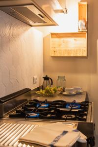 A kitchen or kitchenette at Acini e Rose
