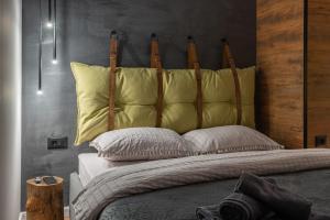 Postel nebo postele na pokoji v ubytování Spirit studio