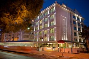 Das Gebäude in dem sich das Hotel befindet