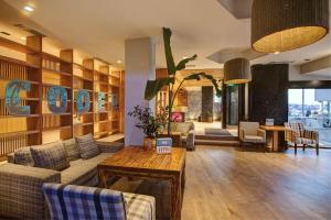 Χώρος καθιστικού στο Palmera Beach Hotel & Spa - Adults Only