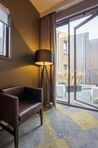 Posezení v ubytování Hotel Zeezicht