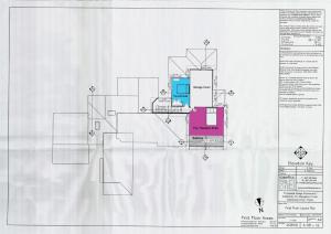 a schematic diagram of a building at Centennial House Taupo in Taupo
