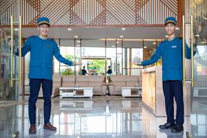 Členové personálu v ubytování Calix Hotel Da Nang Beach