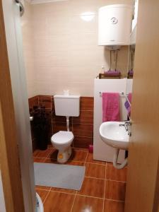 Ένα μπάνιο στο Studio apartman Paradise +39 φωτογραφίες