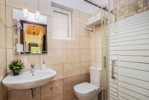 Koupelna v ubytování Villa Marietta