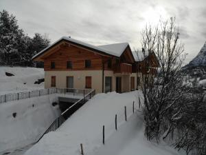 冬天的Bioagritur La Casa dei Trajeri